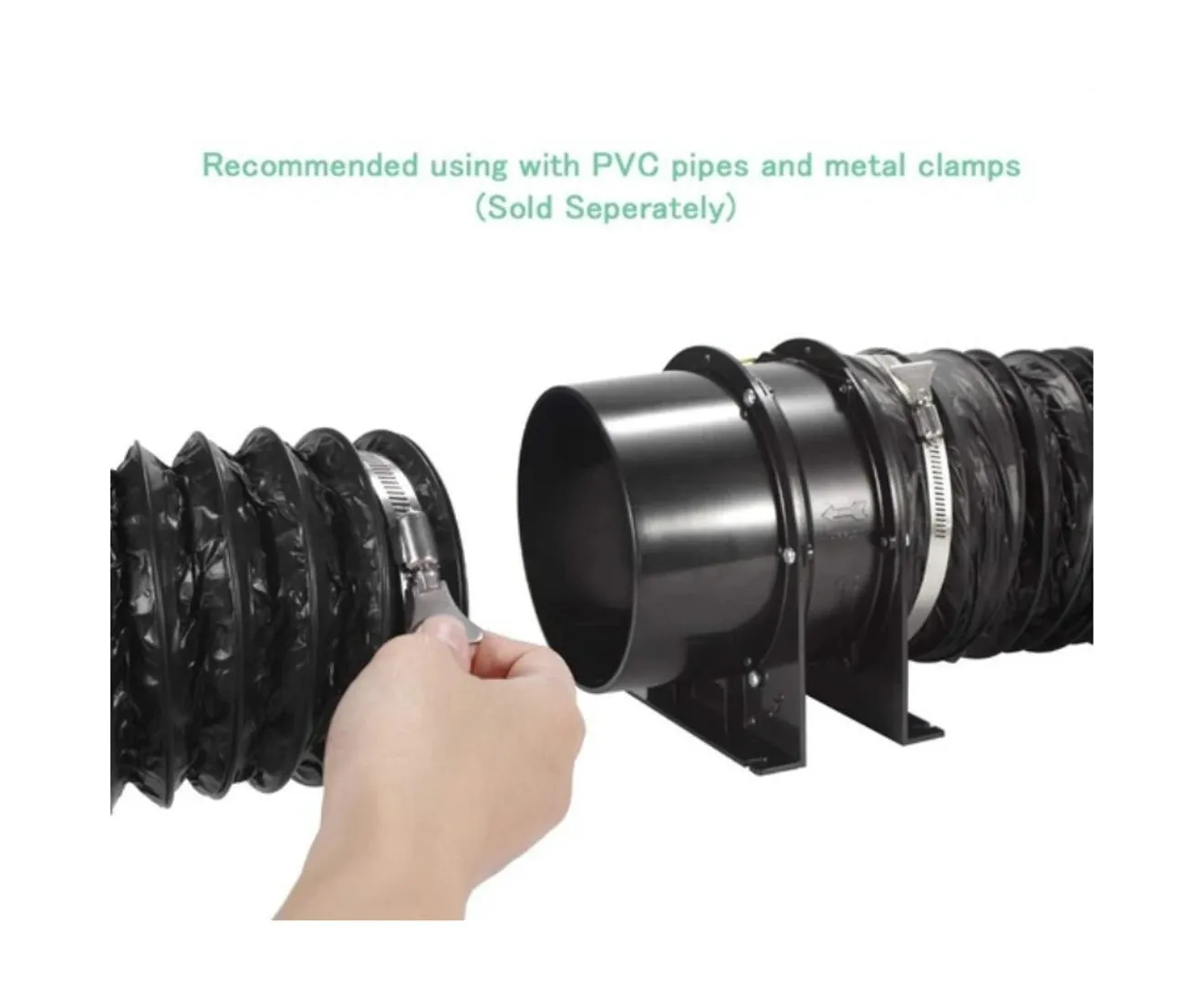 6 Inch Hydroponic Tube Fan (150mm) | Growmax