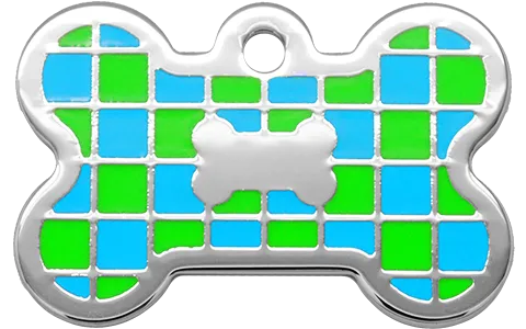 Colourful Collection-Checker Bone