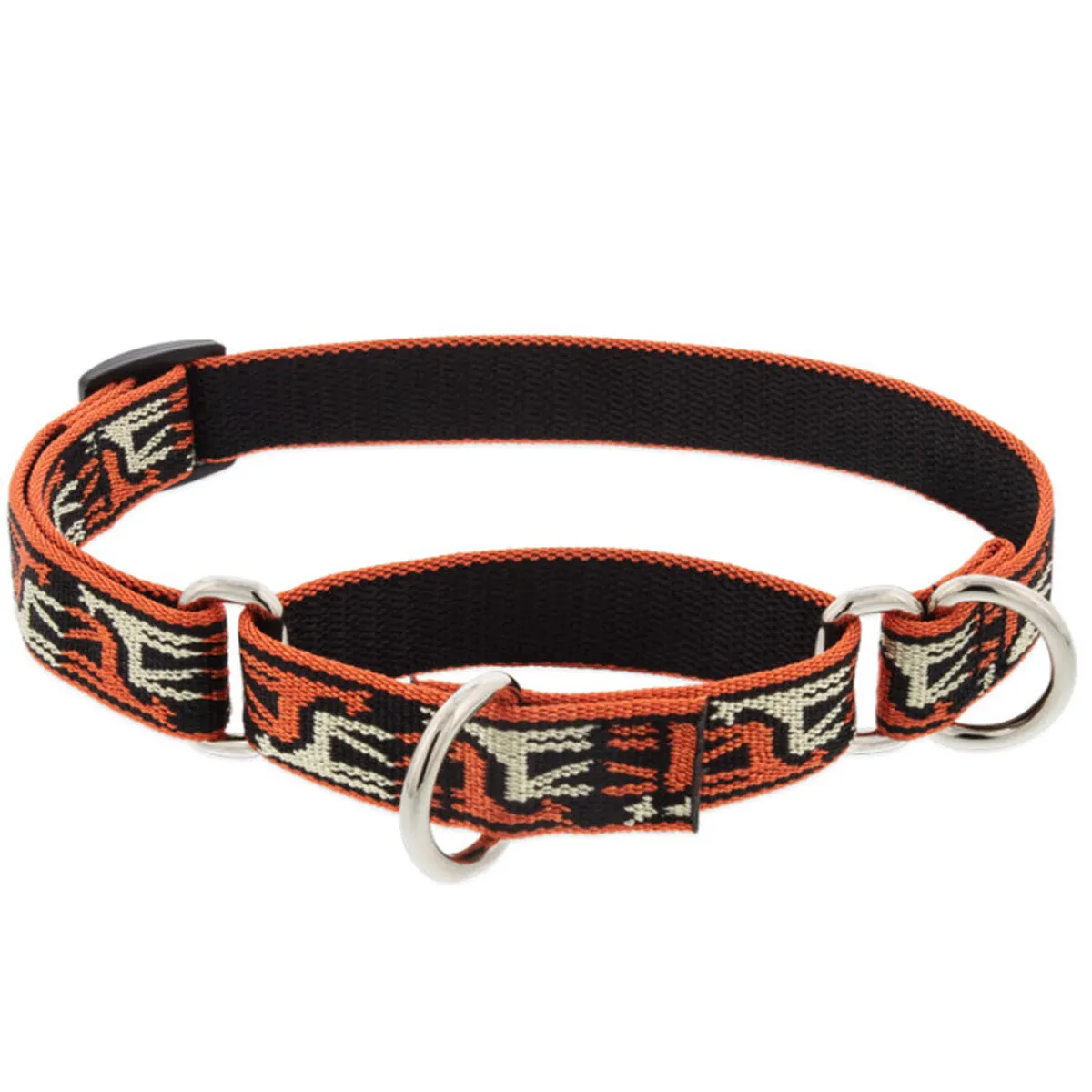 LUPINE Martingale Training Dog Collar 3/4" Wide 10"-14" Neck Size Giraffes