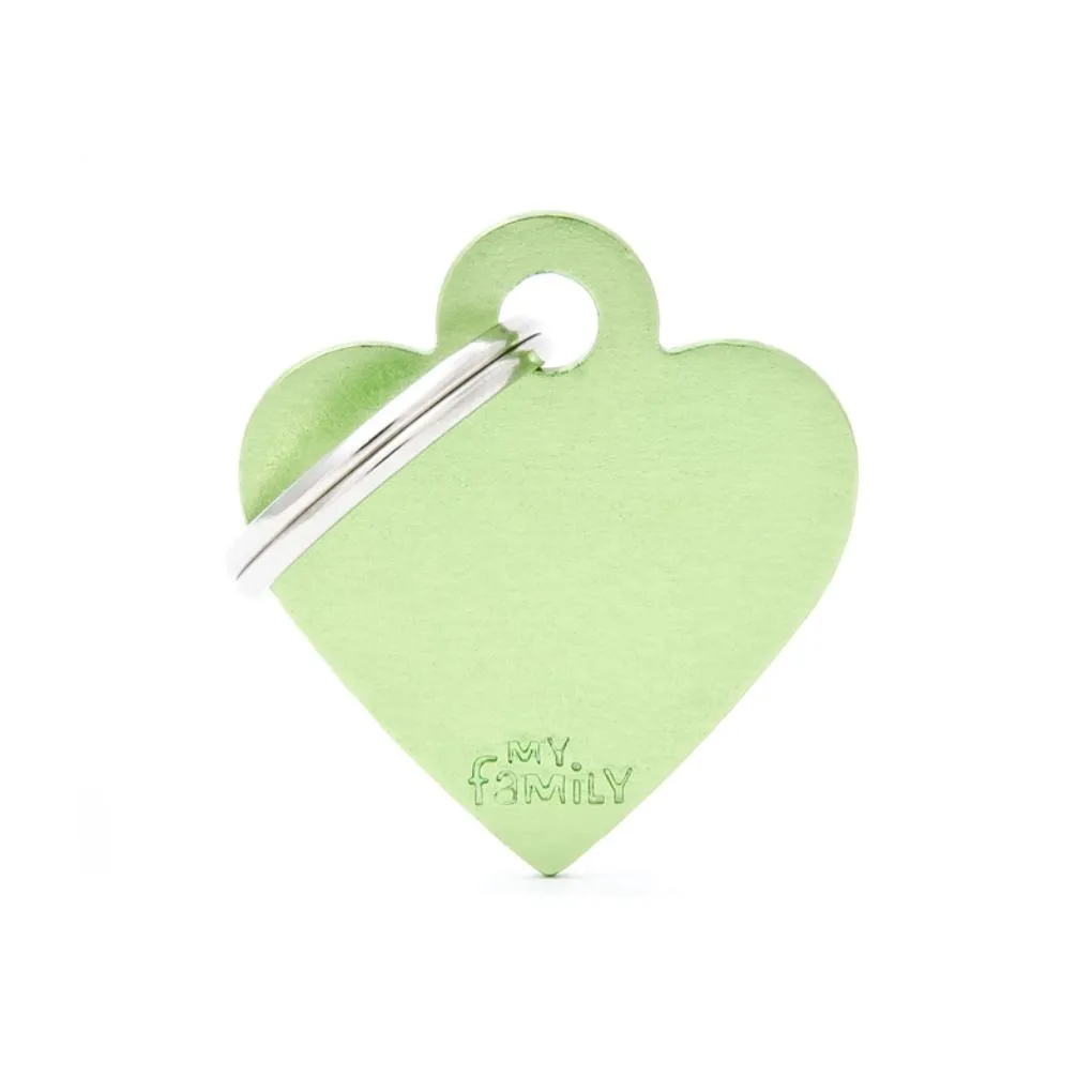 My Family Basic Heart Lime