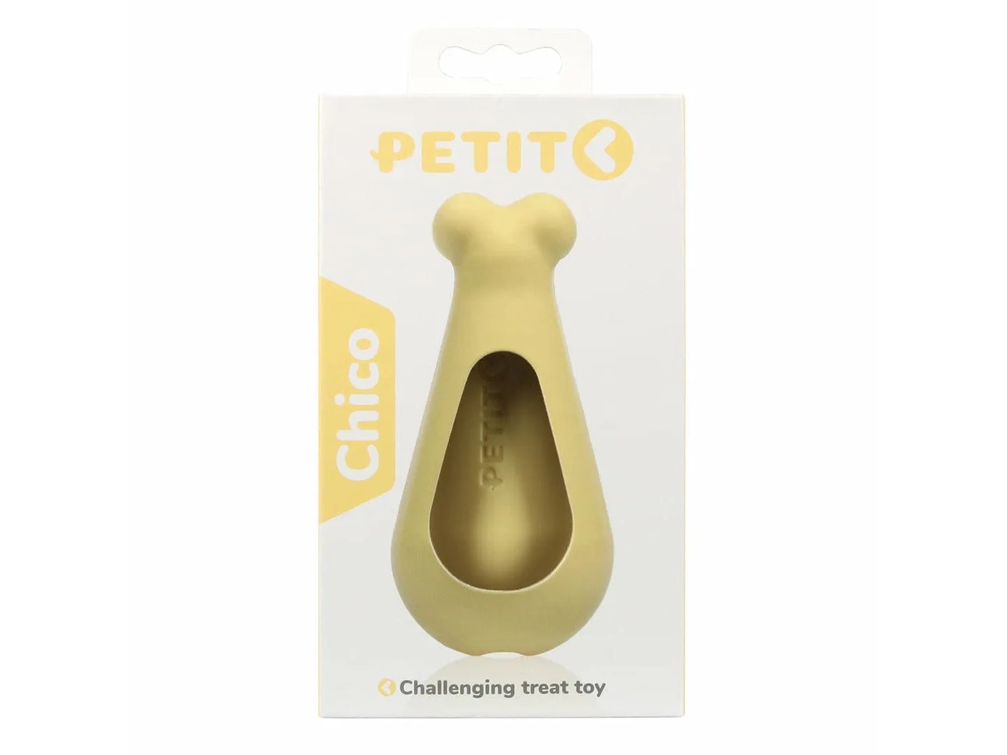 PETIT TREAT TOY CHICO 12x6x6cm yellow